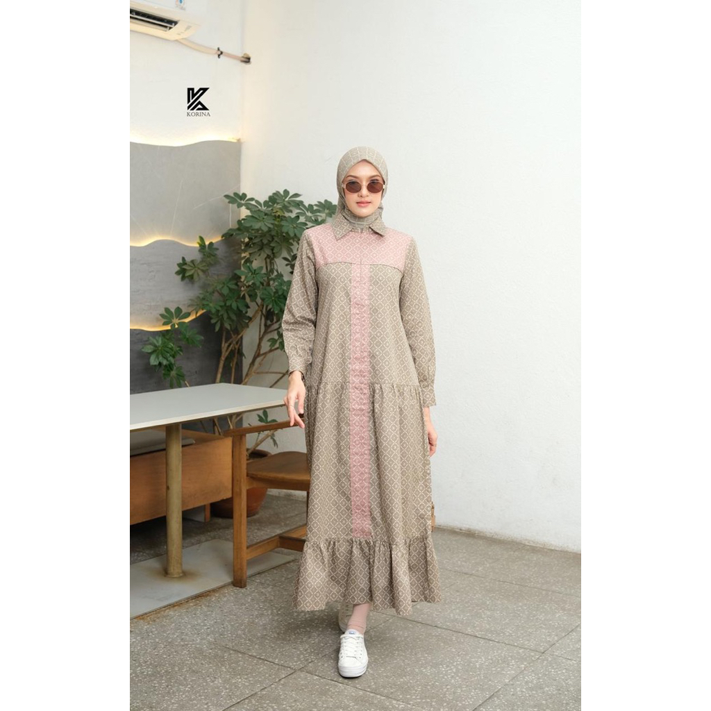 DELIA MIDI DRESS KORINA ORIGINAL