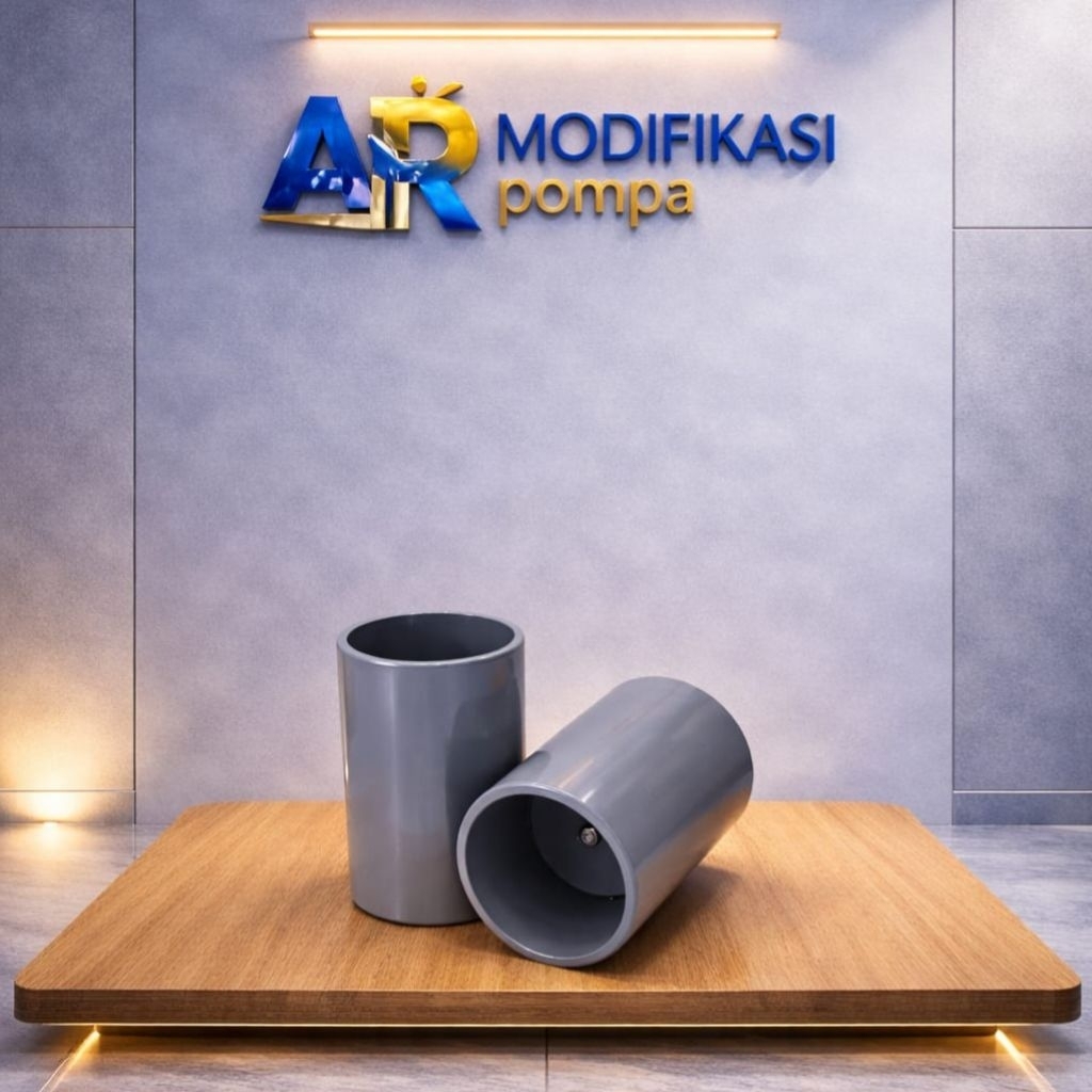 Tusen Klep 2,5 inch PVC Modifikasi Anti Banjir | Klep Got Atas & Tengah untuk Pompa Air | Tusen Klep