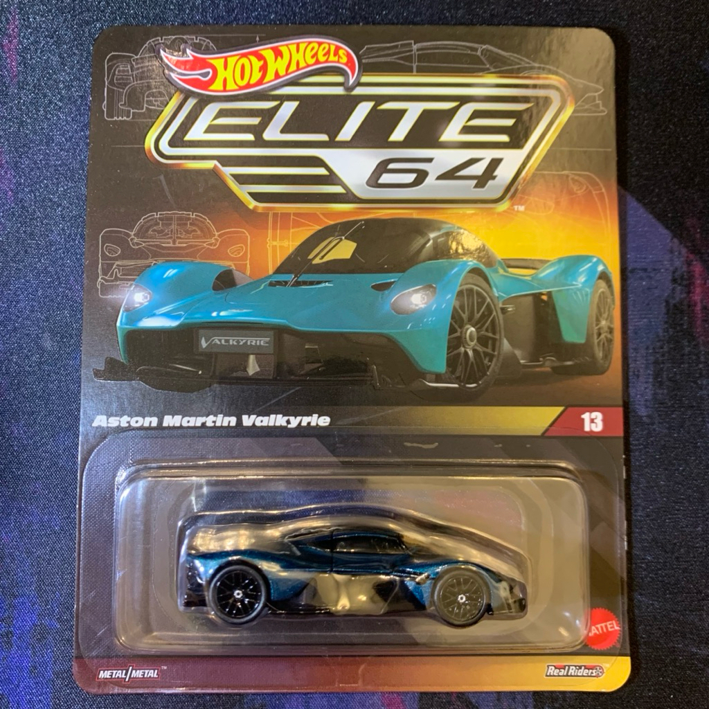 hot wheels elite64 aston martin valkyrie