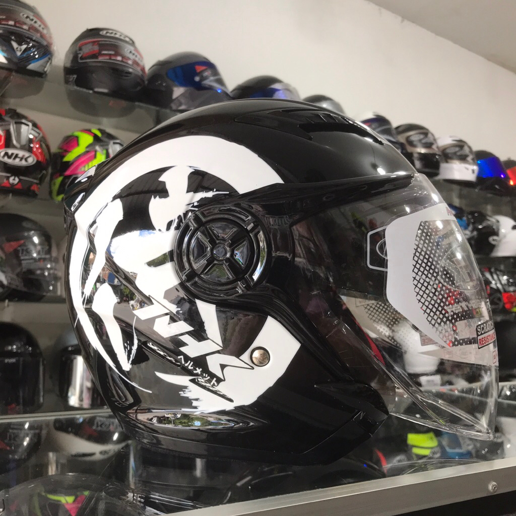 Helm Nhk Gladiator Kanji double visor