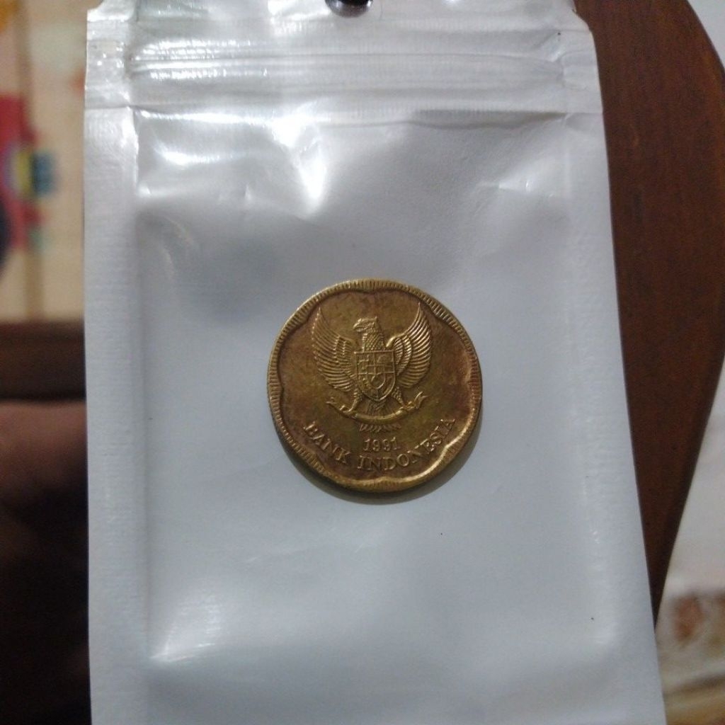 koin 500 melati tahun 1991