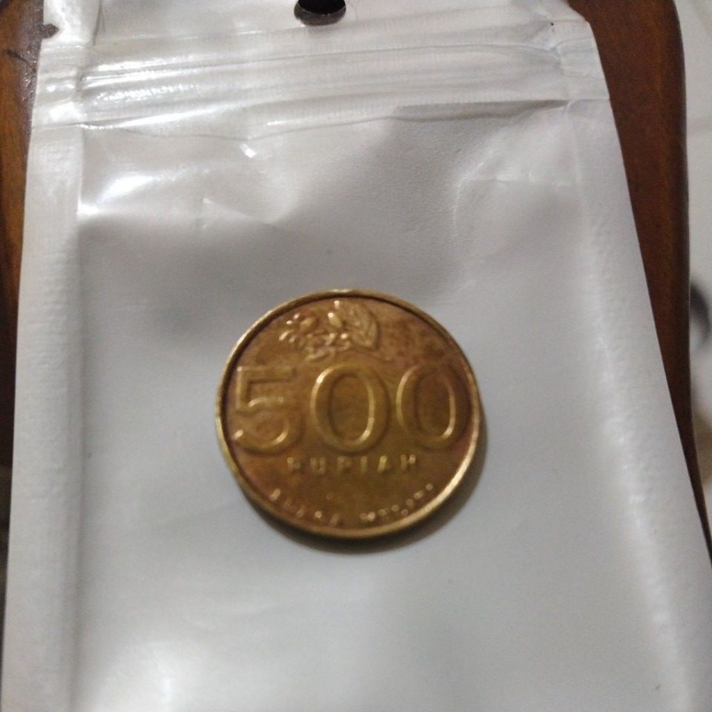 koin 500 rupiah melati kecil thn 2003