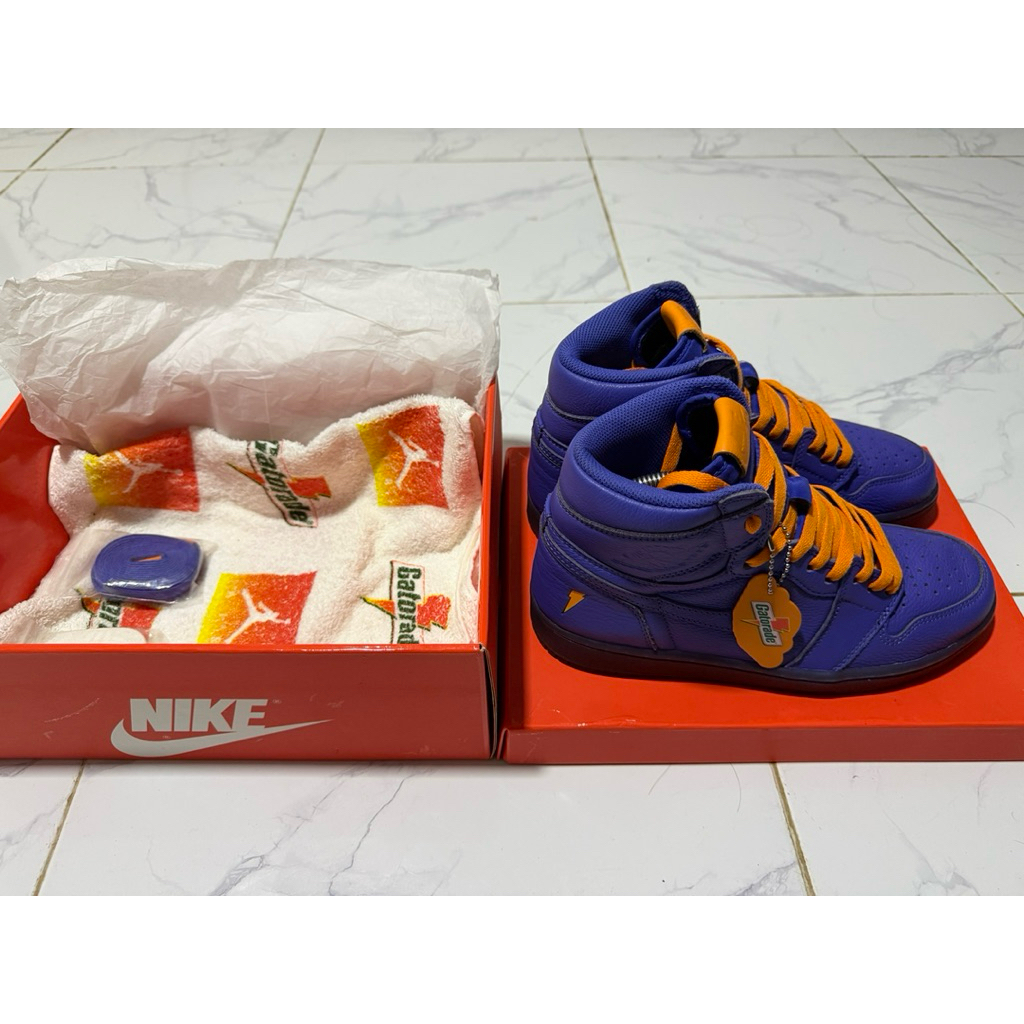 AJ1 Gatorade Violet Fullbox