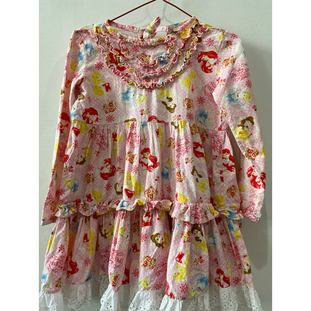 dress anak perempuan Disney Princess