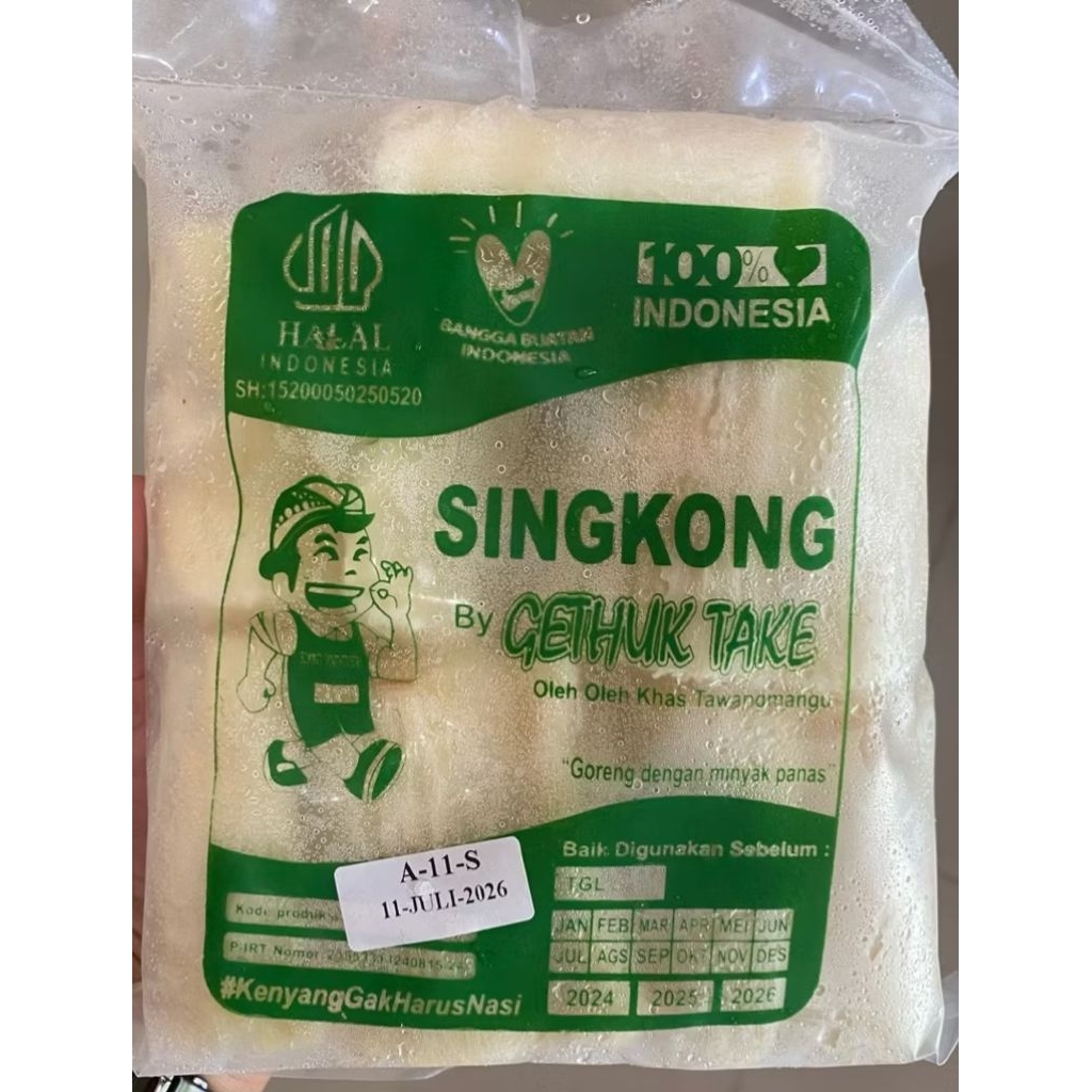 SINGKONG FROZEN BY GETHUK TAKE TAWANGMANGU