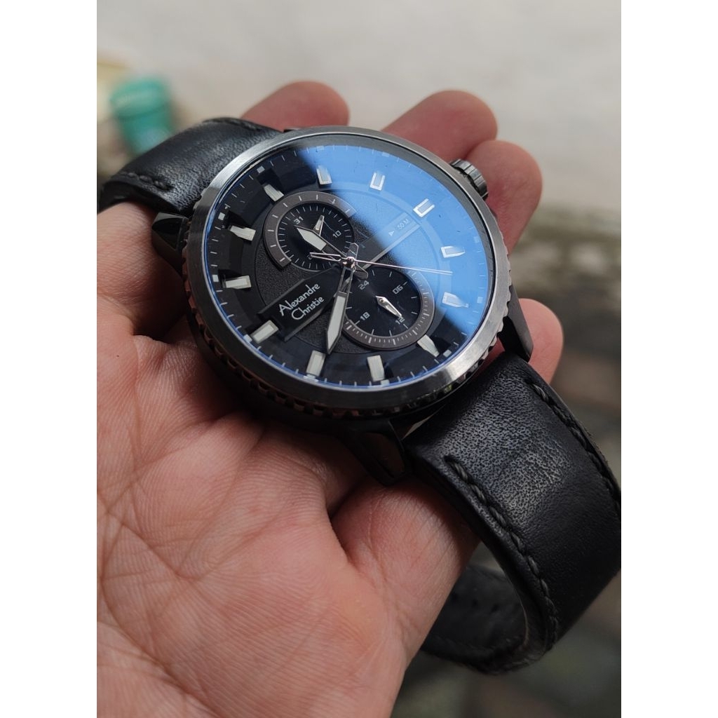jam tangan original Alexandre Christie pria second bekas preloved
