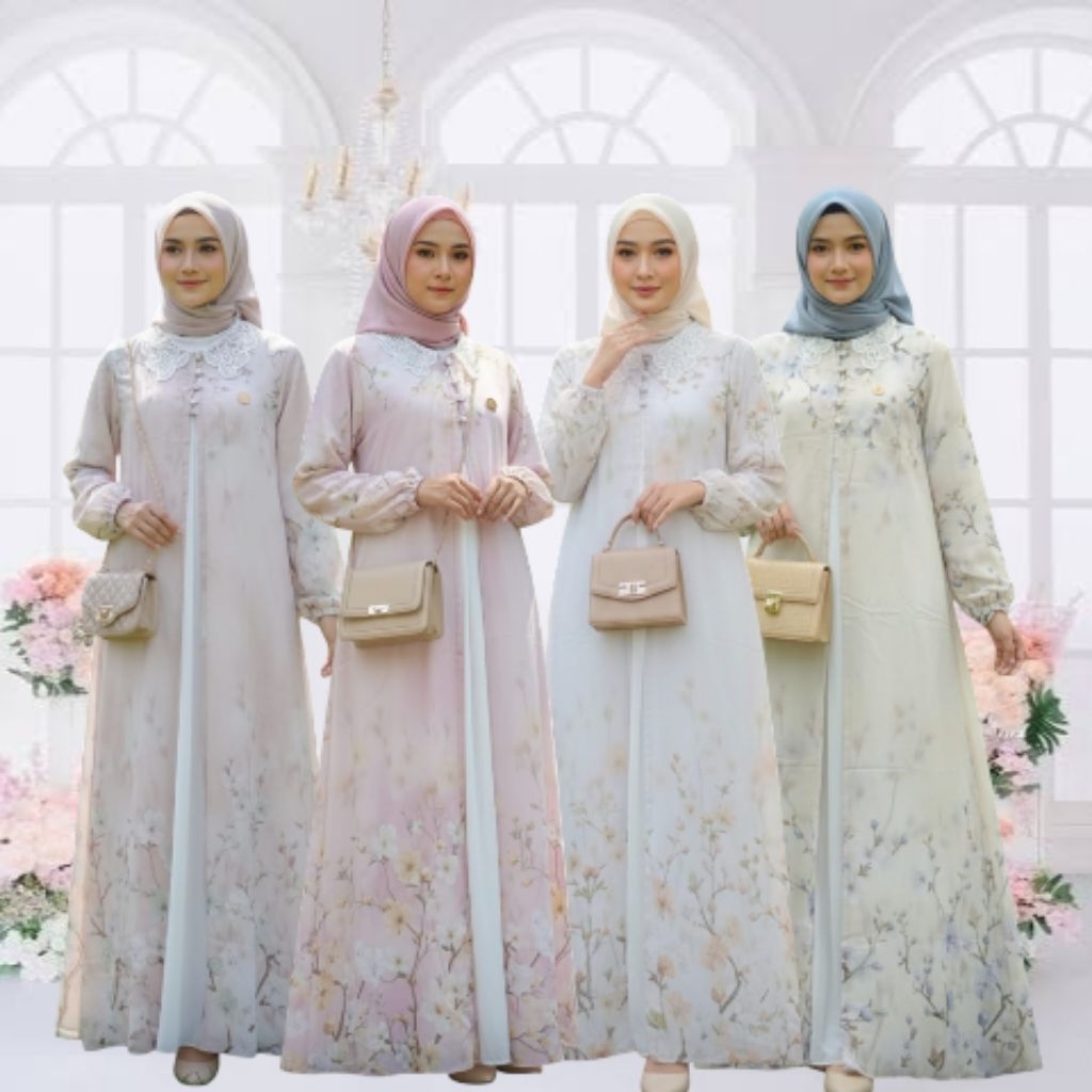 [ SIZE REMAJA & DEWASA ] ARISTA - ARUM - ASTREA - AYESHA - LARASATI - SOMINI - SAILORA MAXI DRESS GA