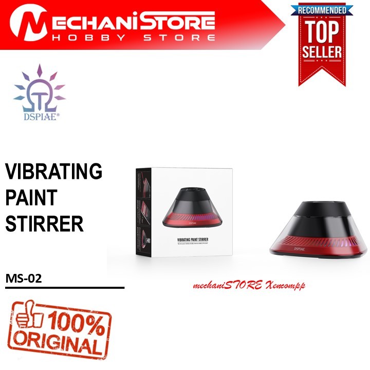 DSPIAE MS-02 Oscillating Stirrer - Vibrating Paint Stirrer (Pengaduk Cat Cement Panel Accent Weather