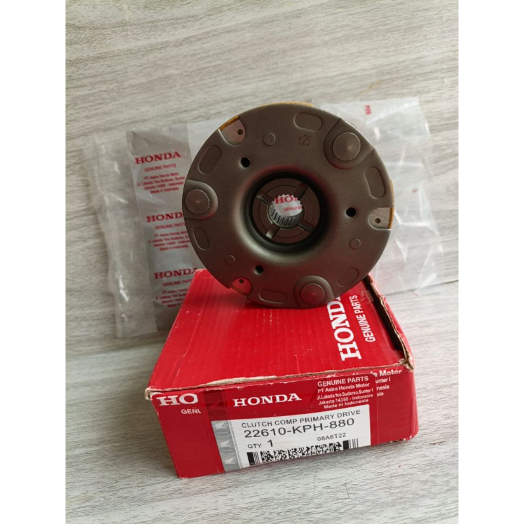 kampas ganda Assy set KPH Supra x kharisma kanvas otomatis sepatu kopling