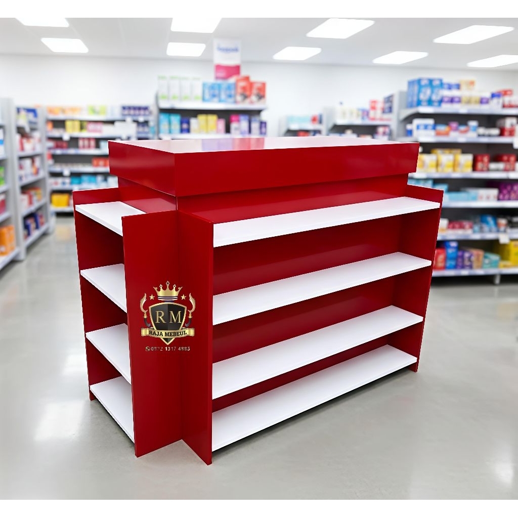 Meja kasir Minimalis , meja kasir toko minimarket warung sembako supermarket, meja tunggu meja resep