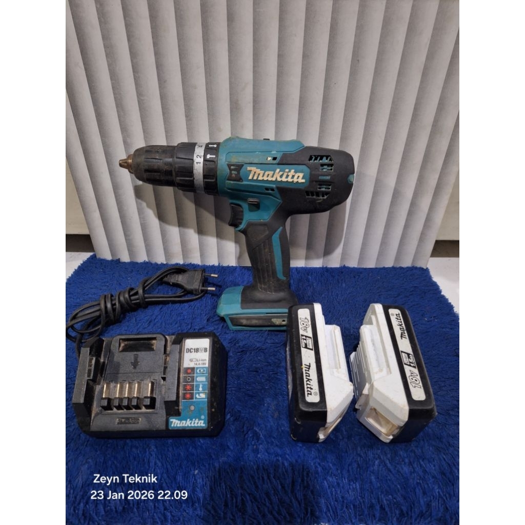 Bor Cordless Drill 18v Makita HP488D