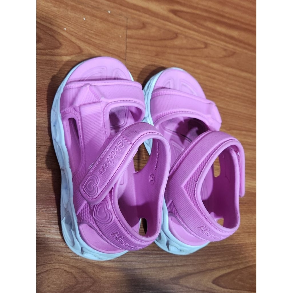 [PRELOVED] Skechers Kids Light Heart Sandals No.25