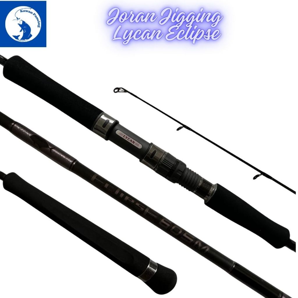 Joran Pancing Jigging Lycan Eclipse PE 1-3 Kuat & Tangguh