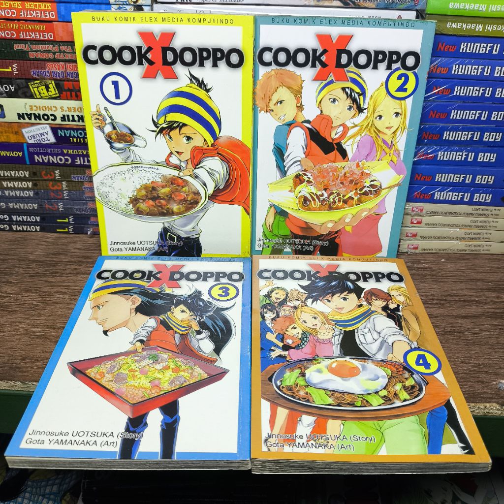 Set Komik Cook X Doppo volume 1-4 (end)