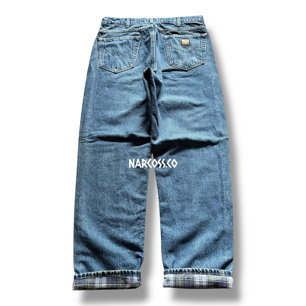 2002' Carhartt Jeans Pants B21 DST Made in USA  kode - K318 size 32-33 (34x32)