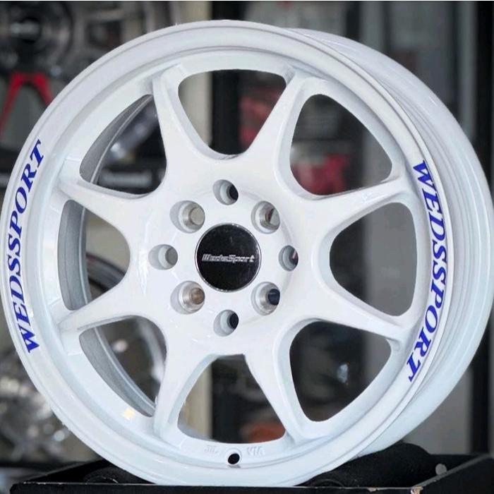 velg wedssport tc05 ring 15 lebar 6,5 et 42 Pcd 4X100 pnp mobil brio jazz city freed vios yaris velg