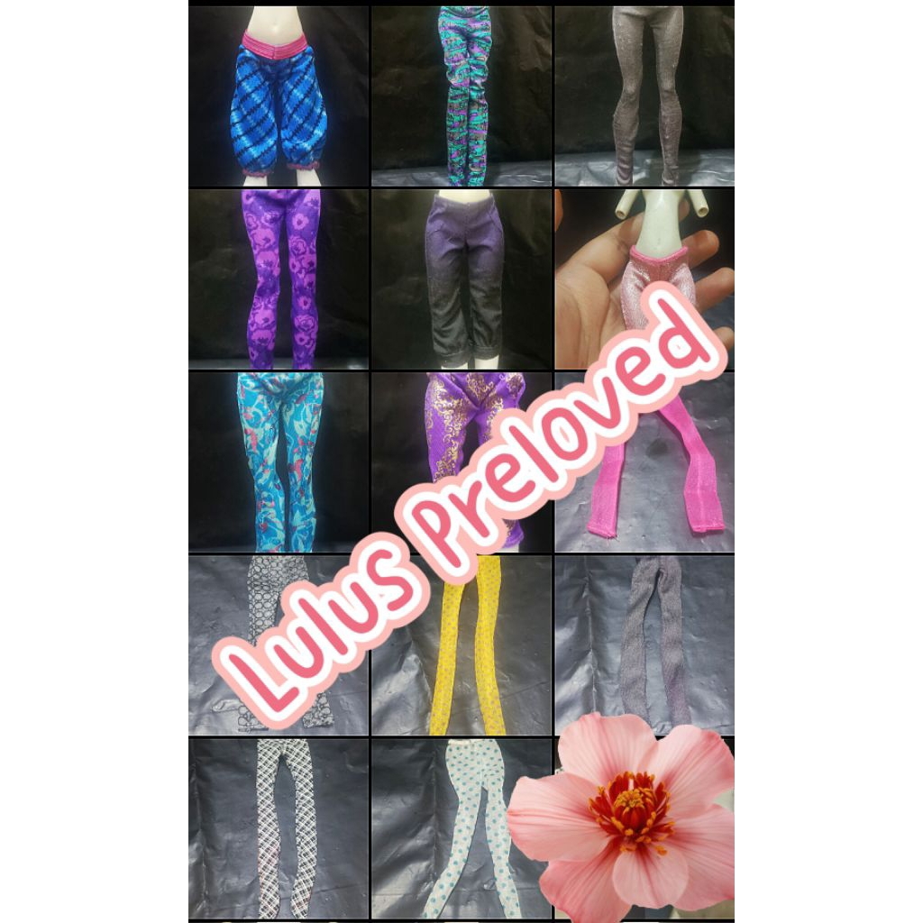 celana bawahan dan stocking boneka Monster High & Ever After High ( MH & EAH )
