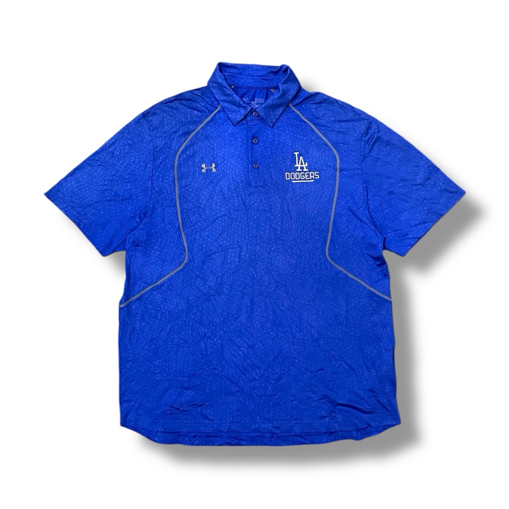 Baju polo Kaos Kerah Under Armour X La Dodgers Mlb Bekas