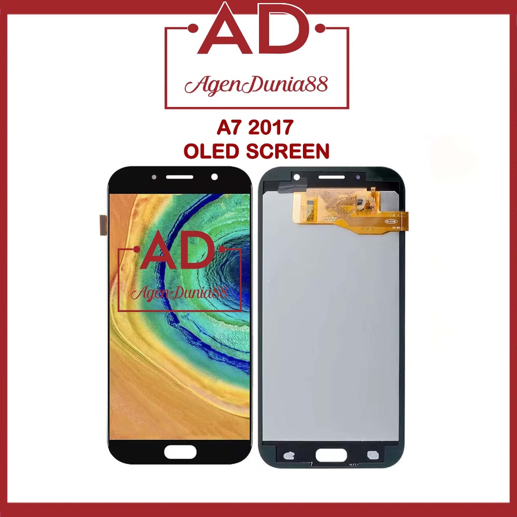 Agendunia88 Lcd Oled For Samsung A7 2017 - A720 OLED