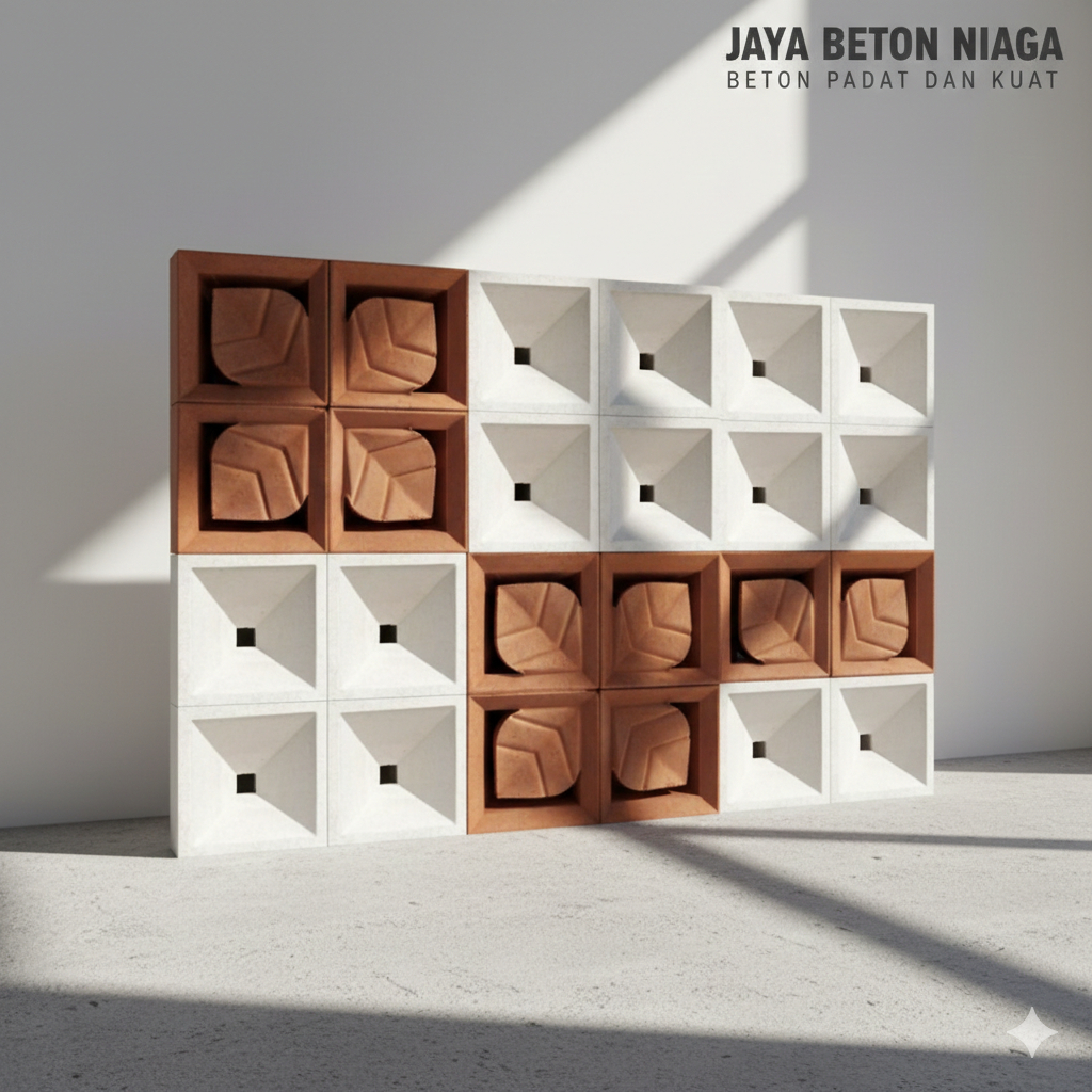 JAYA BETON NIAGA - Roster Beton Minimalis - Loster Beton Minimalis, Model Best Seller, Ukuran 20 x 2