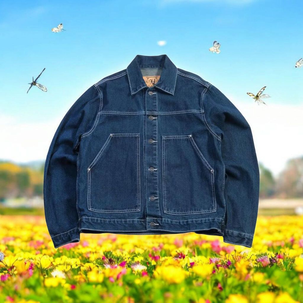 DENIM JACKET THANKSINSOMNIA INDIGO