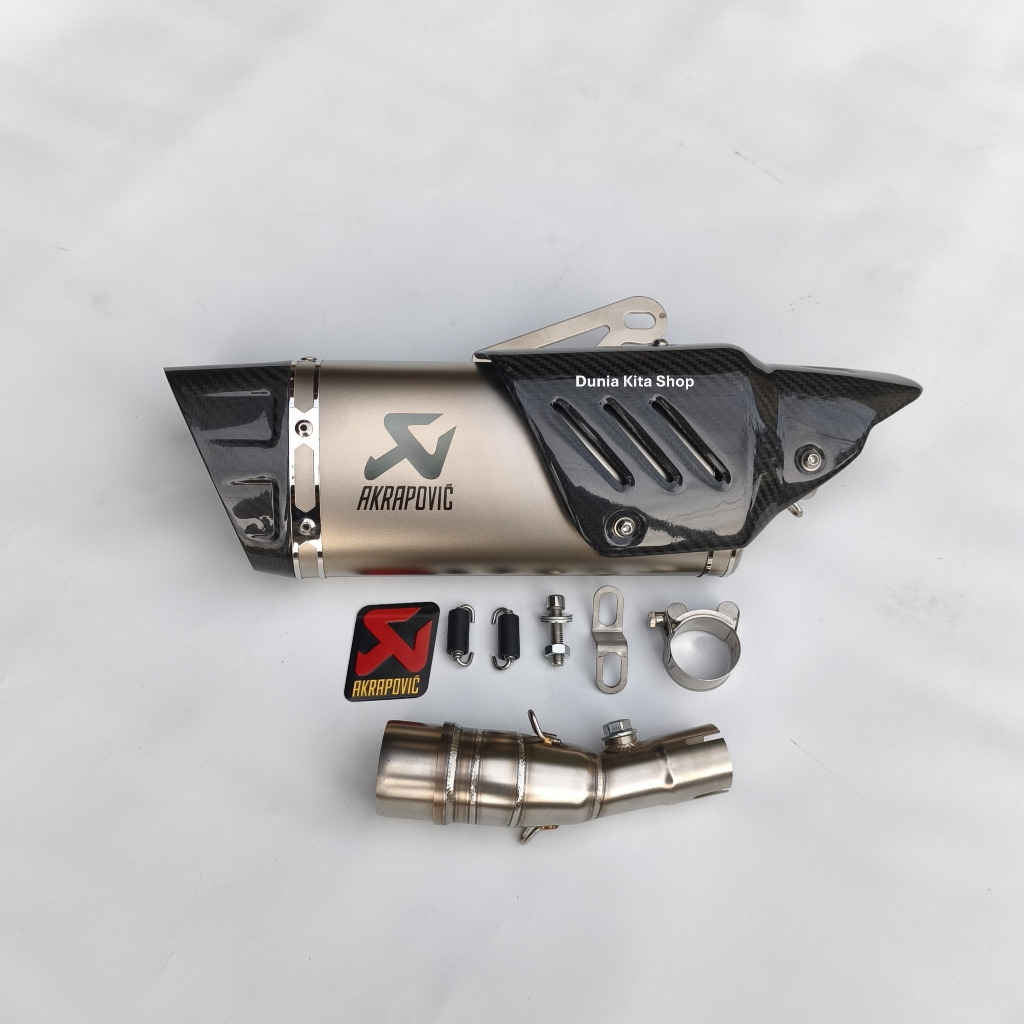 Knalpot Akrapovic Evolution Line Yamaha Xmax Full System