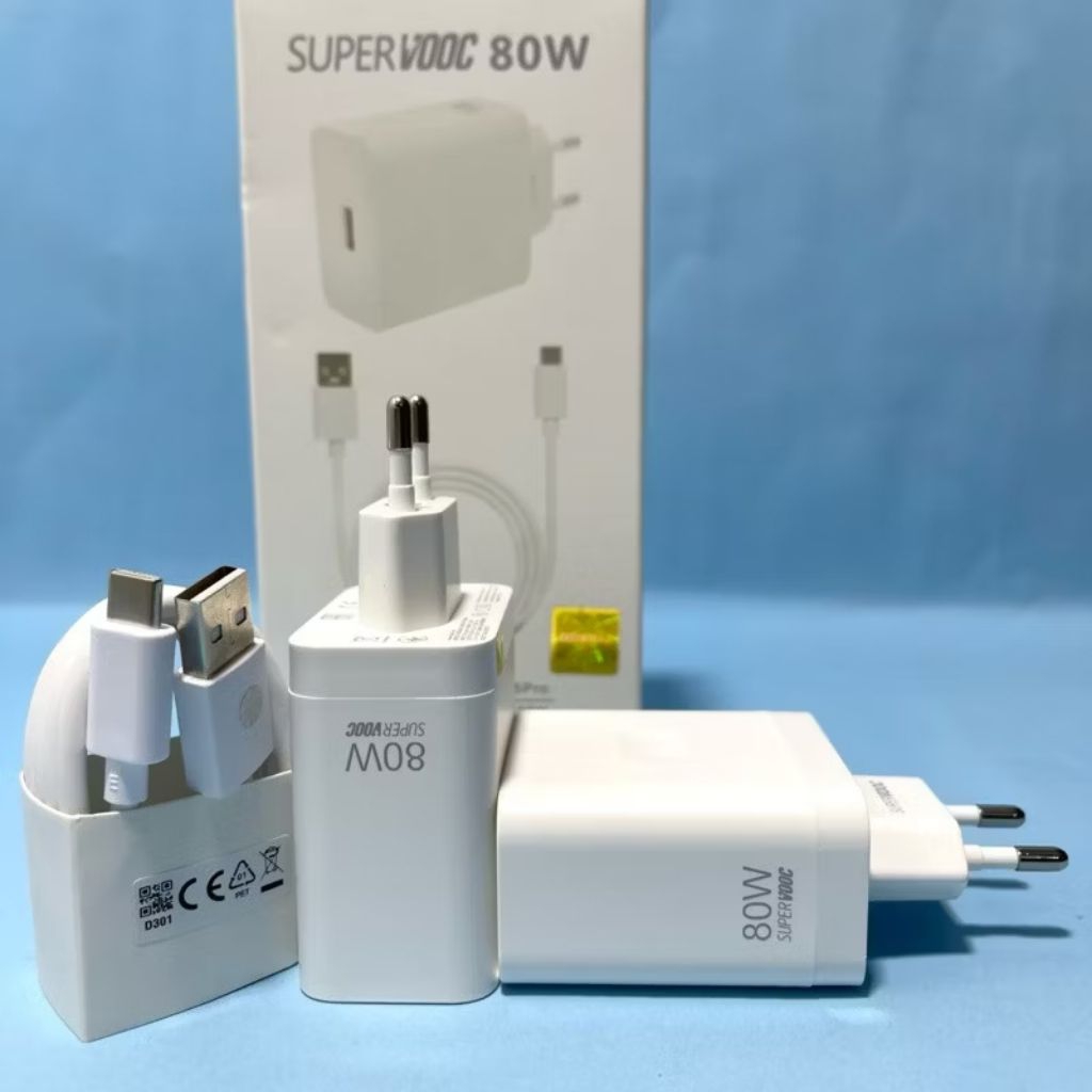 Charger Casan Realme 80W GT Neo 3 / GT Neo 3T ORIGINAL Superdart Type C