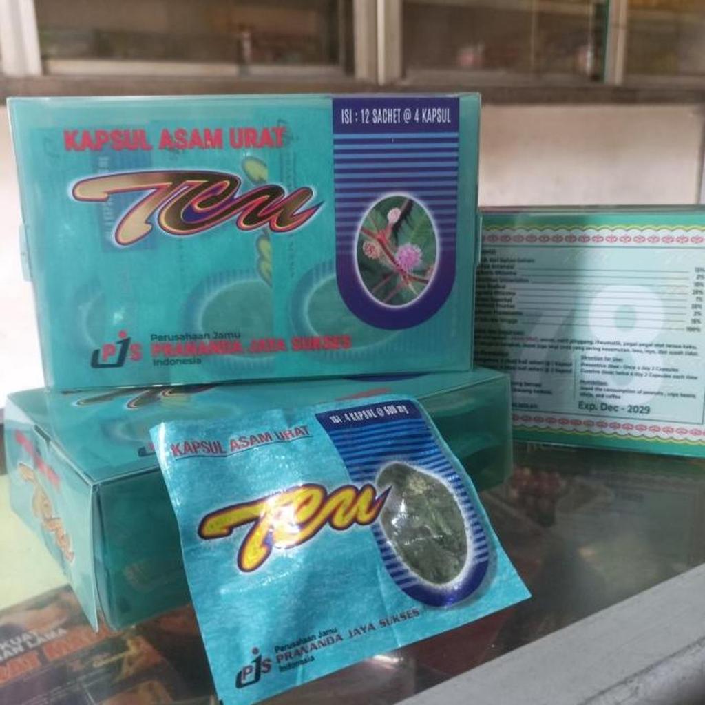 begadang janagn begadang Kapsull Asam Urat SiTCU Herbal 12 Sachet