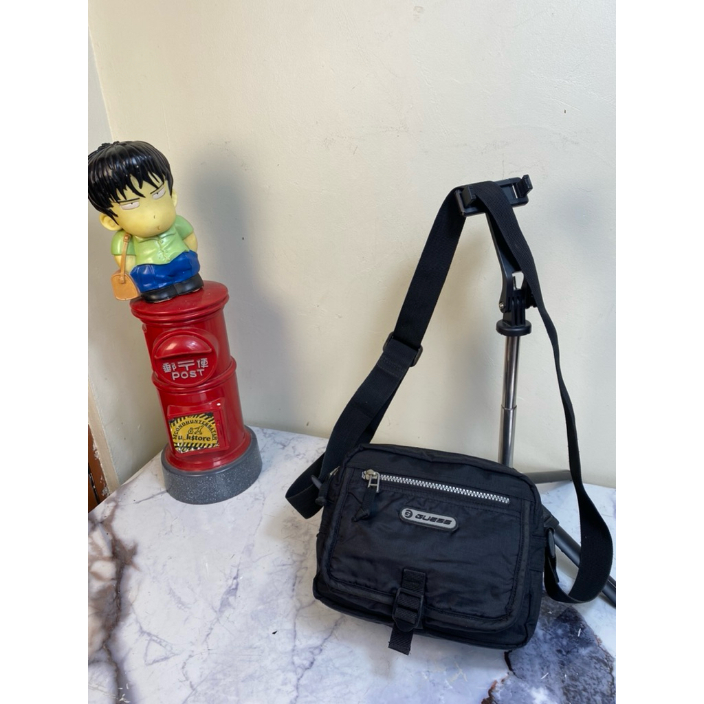 sling bag guess nylon bag