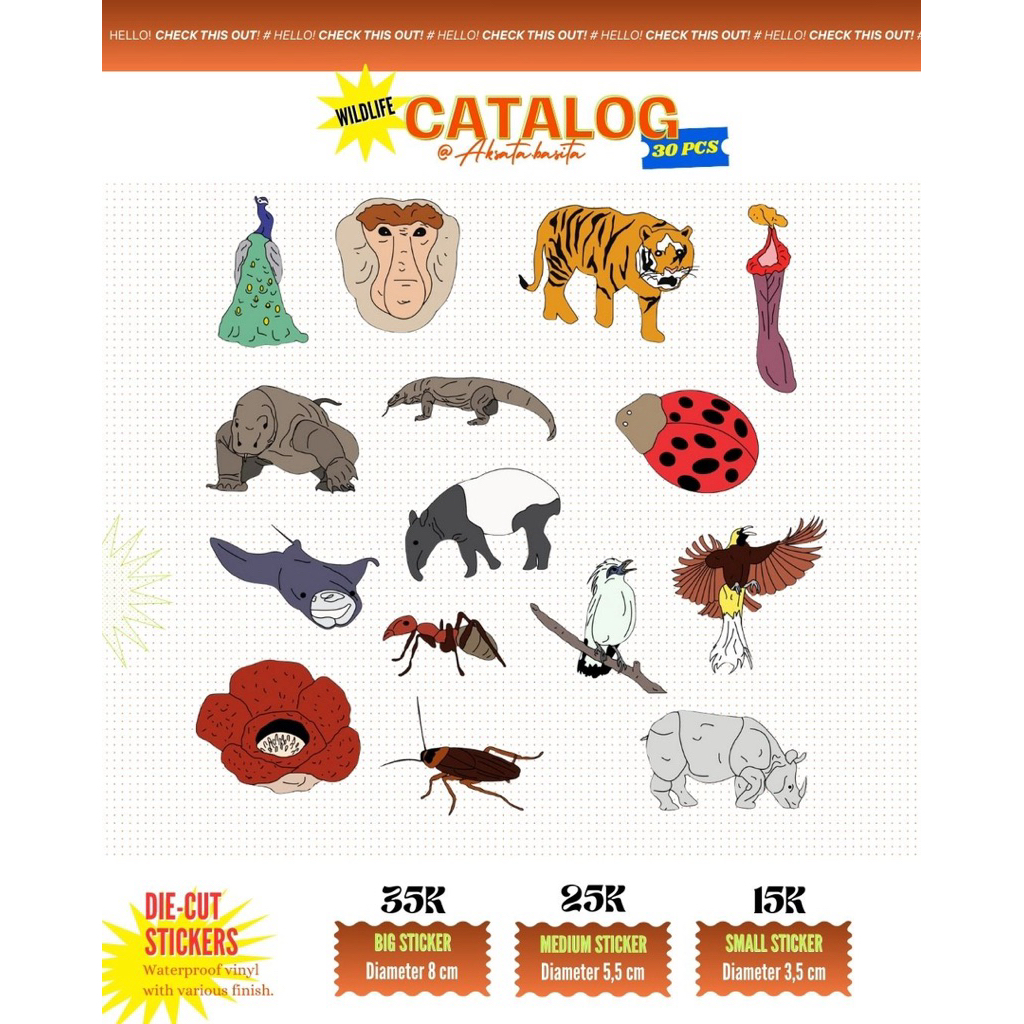 Sticker “Wildlife”