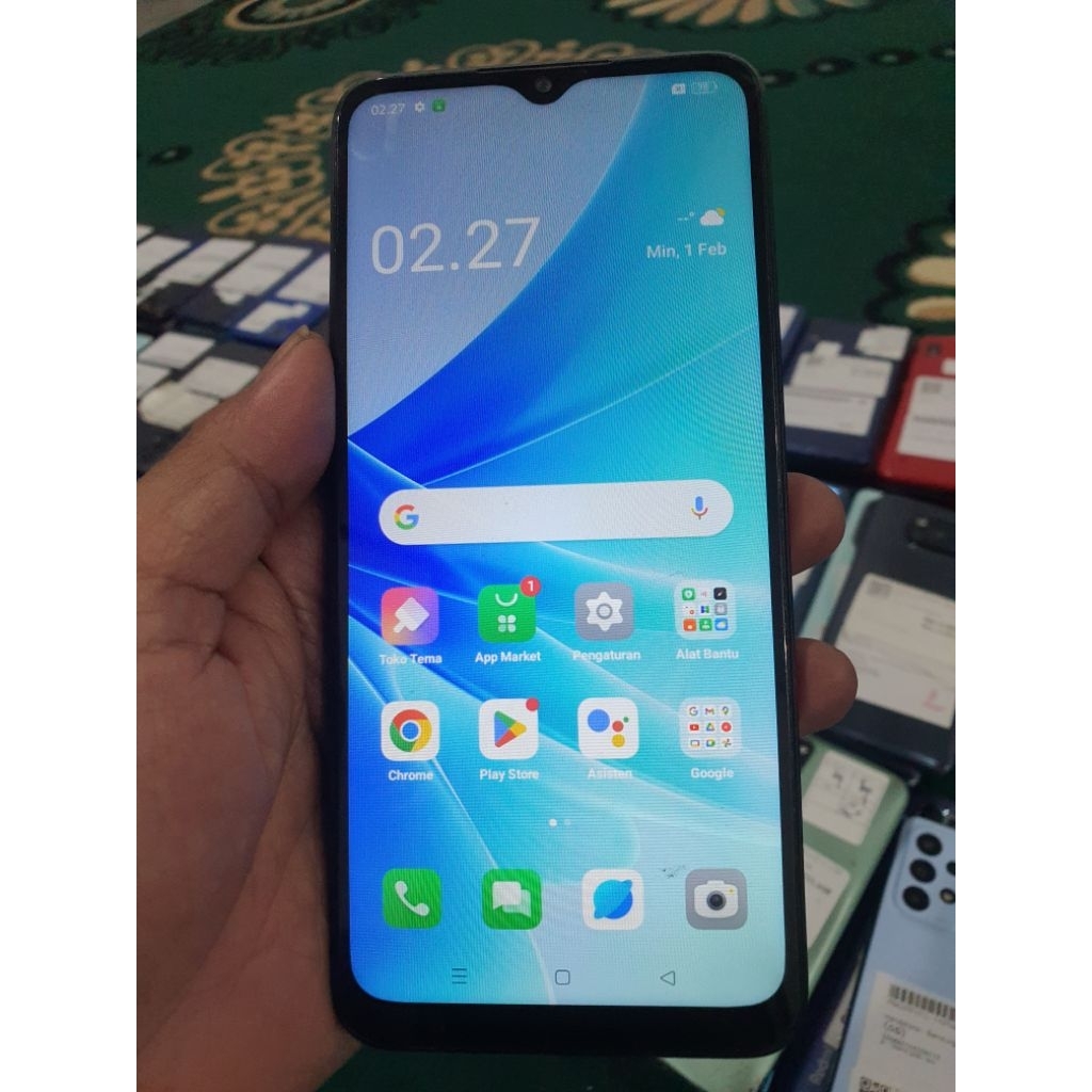 OPPO A57 RESMI RAM 4/64 SECOND