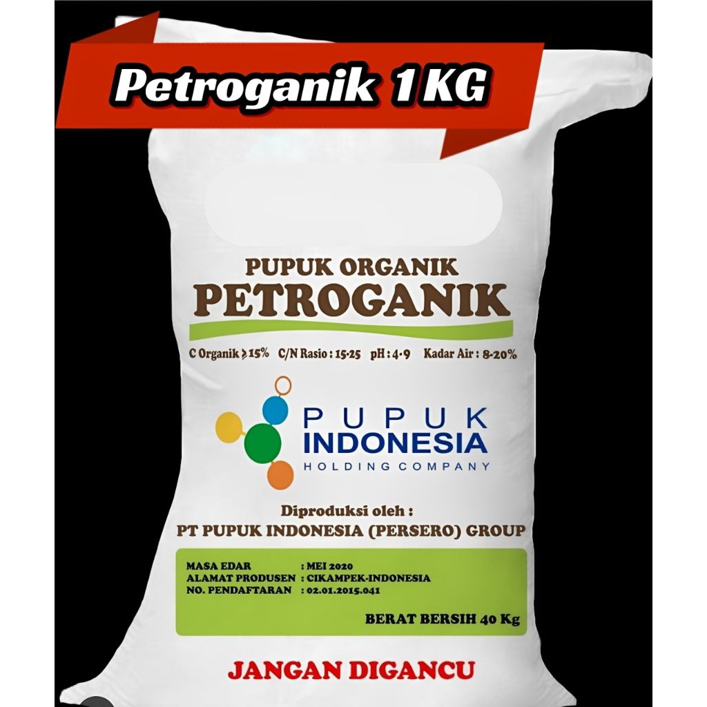 pupuk organik Petroganik 1kg