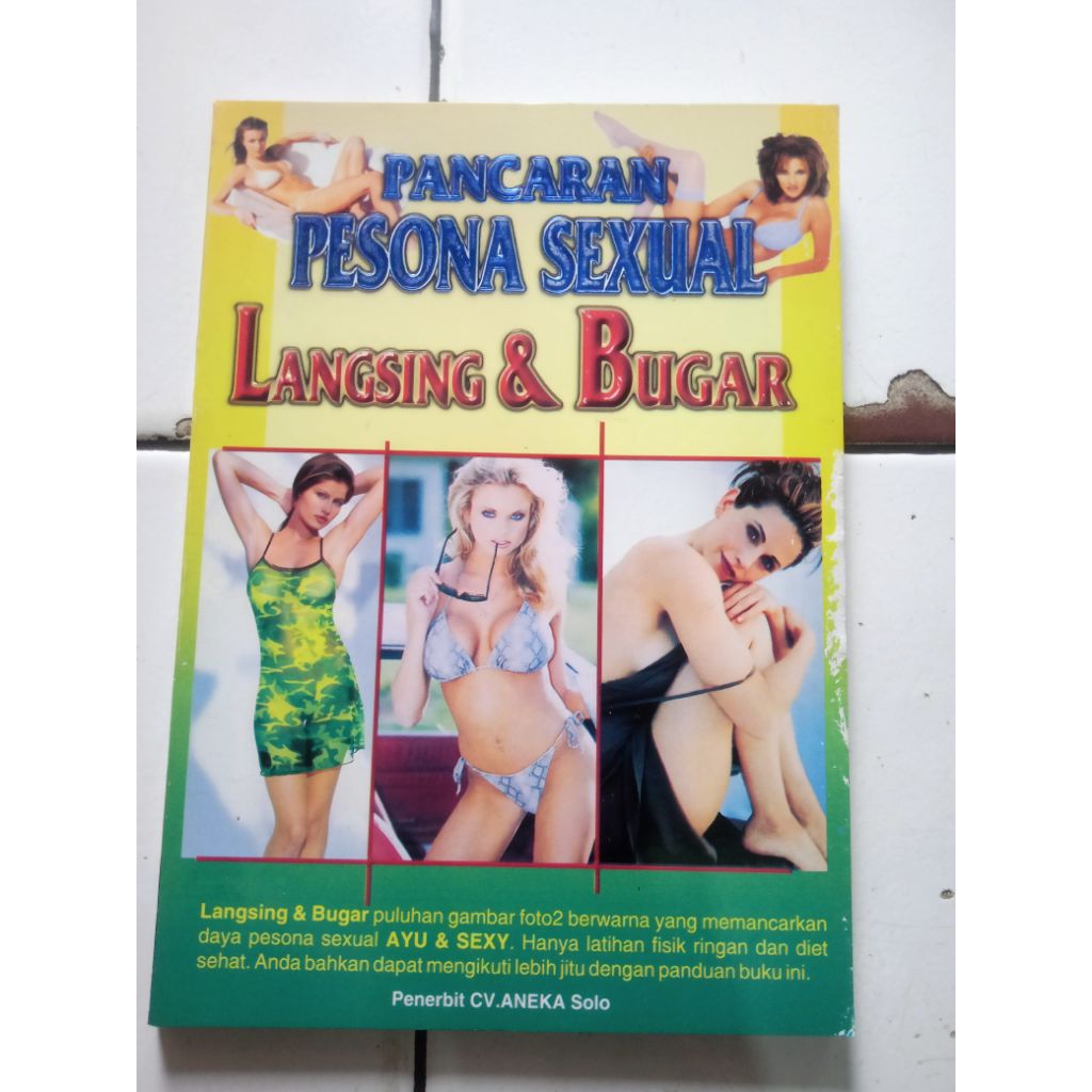 Buku Kesehatan Wanita LANGSING & BUGAR original CV.ANEKA Solo