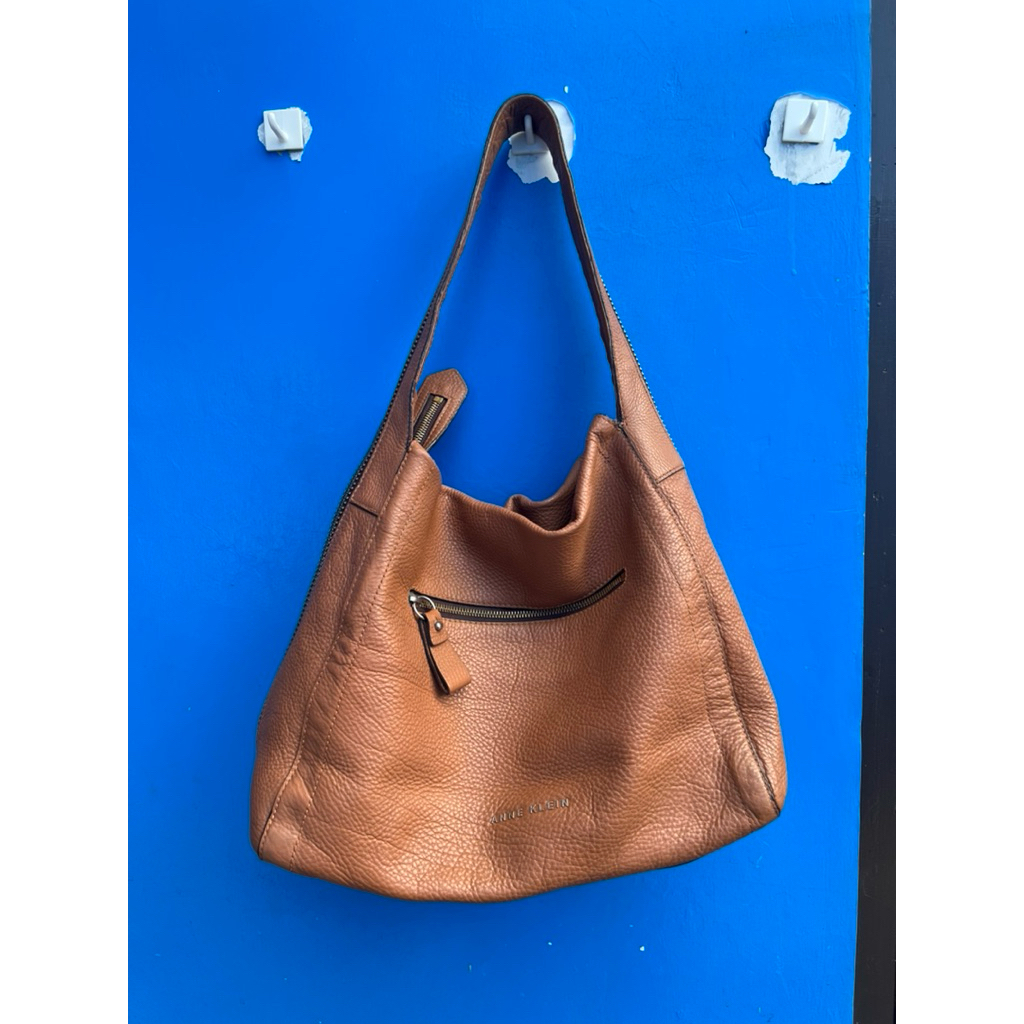 Hobo kulit shoulder bag anne klein tas preloved tas second