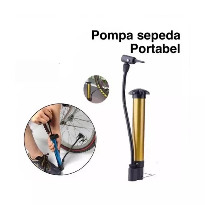 Pompa ban mini sepeda Pompa ban angin Pompa ban Portable