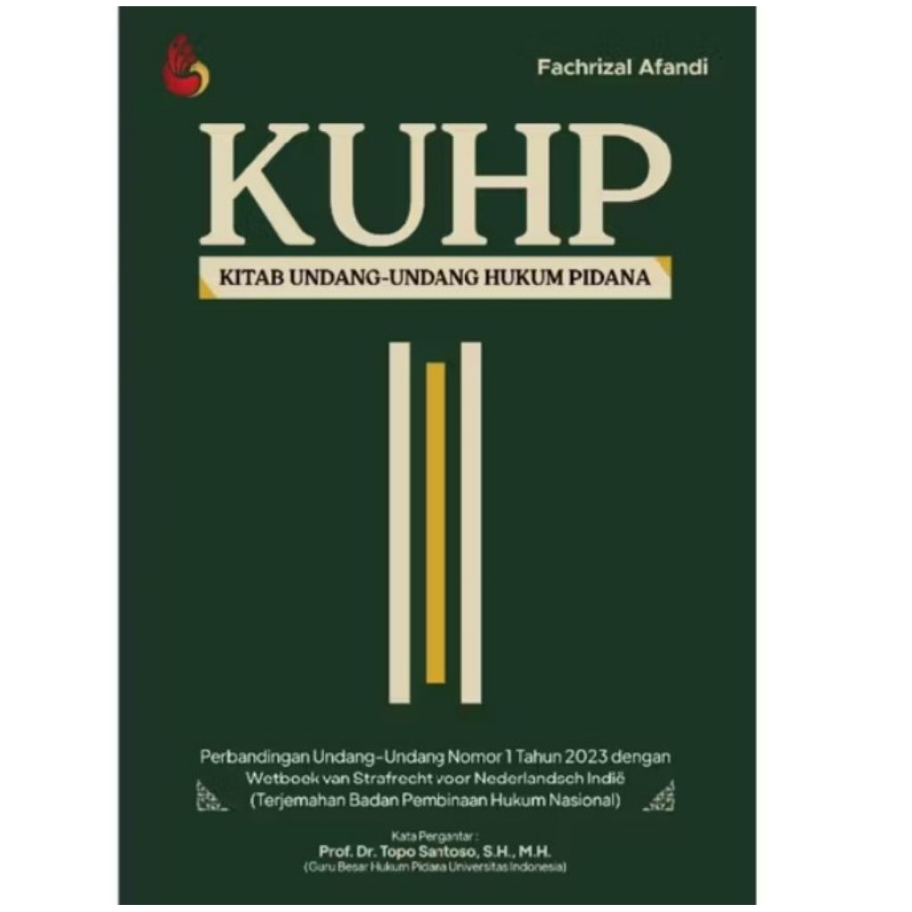 RB5 BUKU KUHP : KITAB UNDANG - UNDANG HUKUM PIDANA ' FACHRIZAL ' INTRANS '