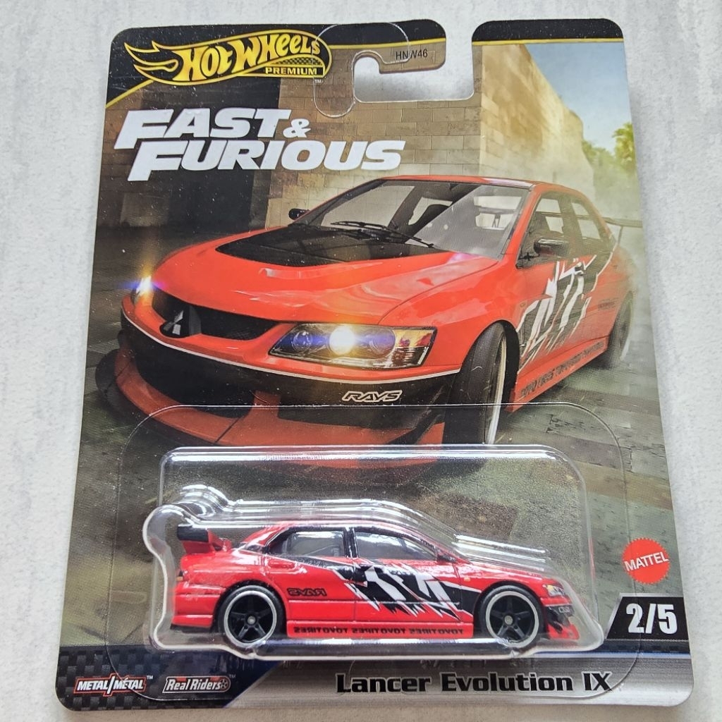 Hot Wheels Premium Lancer Evolution IX - Hot Wheels Fast & Furious