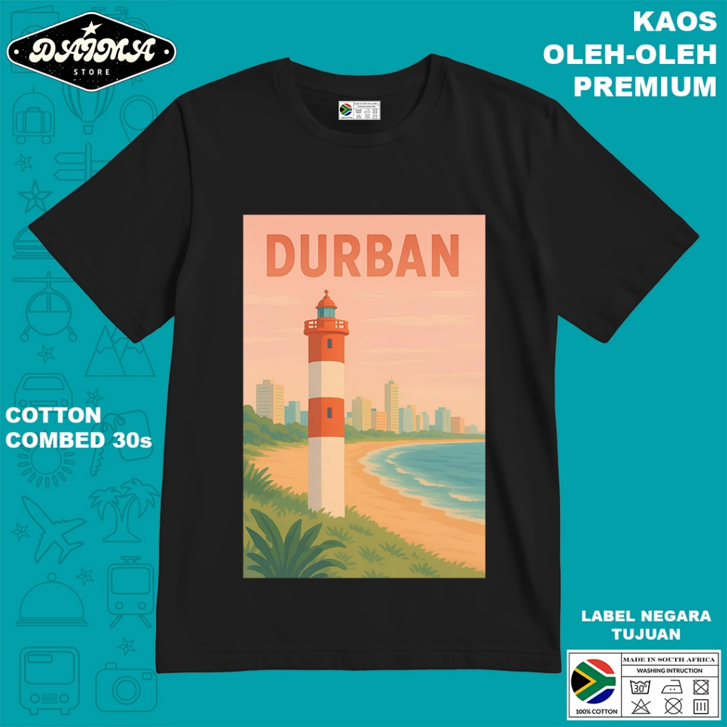 KAOS OLEH OLEH AFRIKA 6 PAKAI TAG LABEL AFRIKA ASLI BAJU SOUVENIR PREMIUM GIFT
