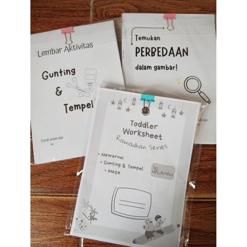 worksheet anak TK murah