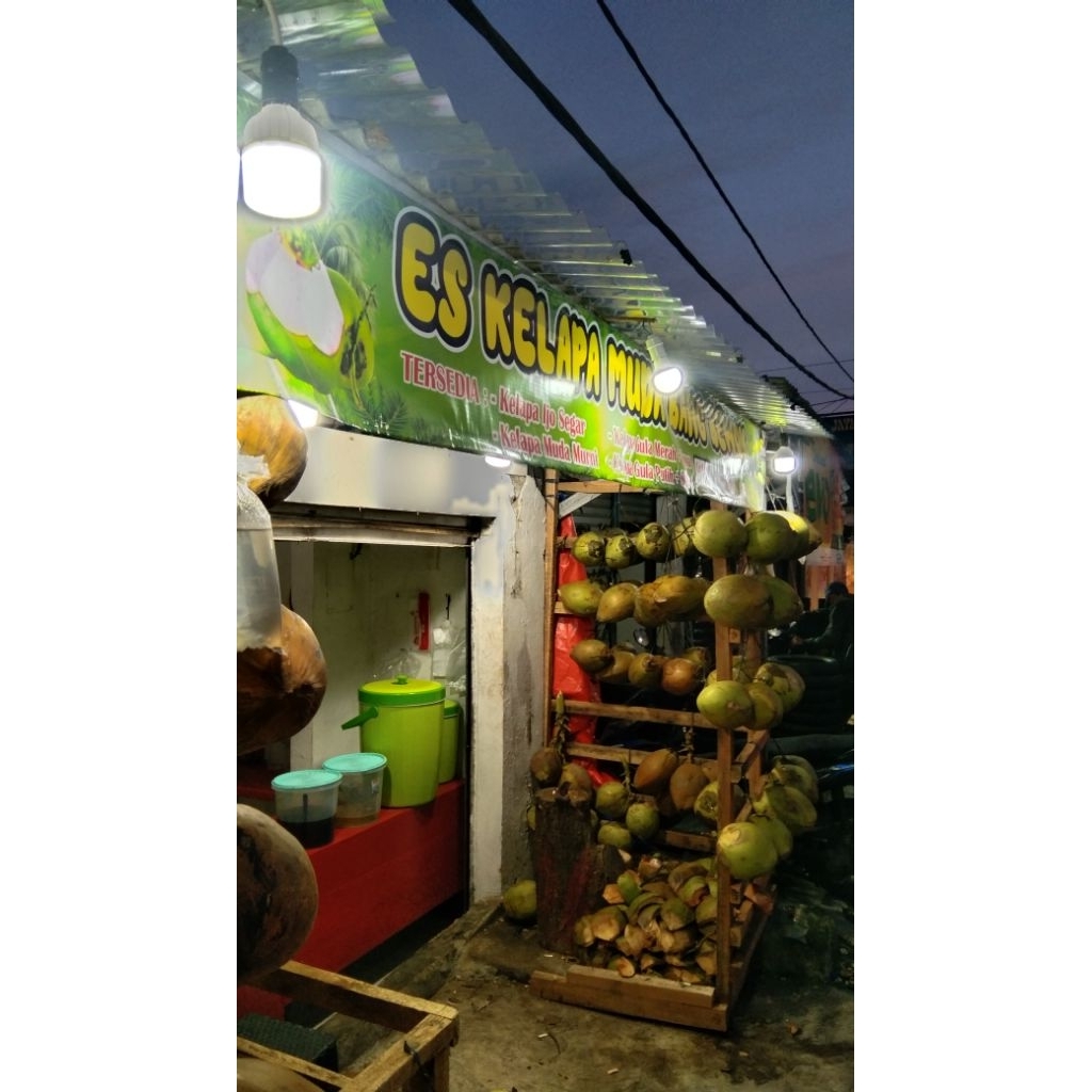 es kelapa muda dan kelapa ijo obat