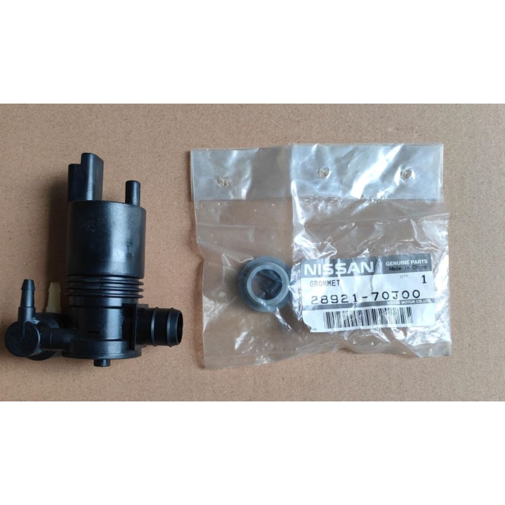 motor tabung wiper + karet wiper Nissan x-trail