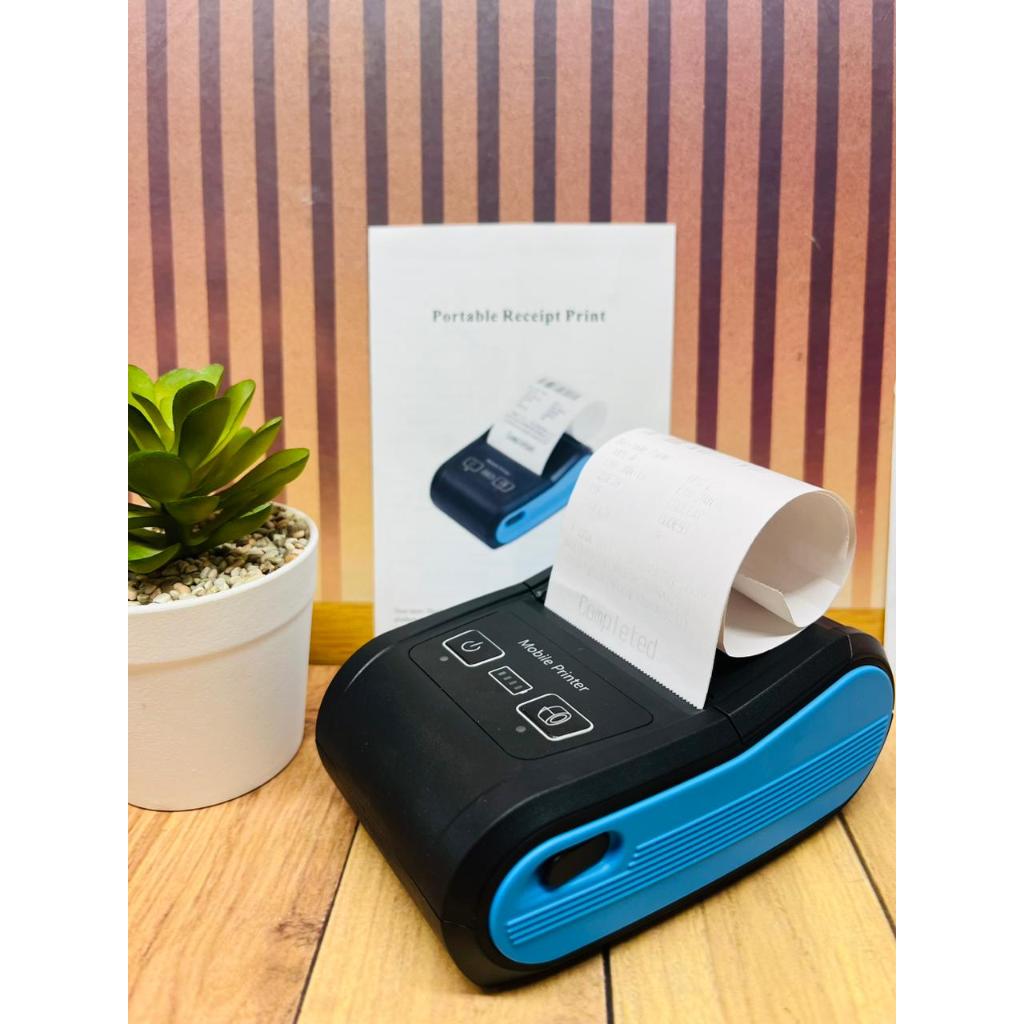 PRINTER BLUETOOTH MINI PORTABLE  / PRINTER BT KERTAS PORTABLE MINI PRINTER THERMAL WIRELESS 58MM