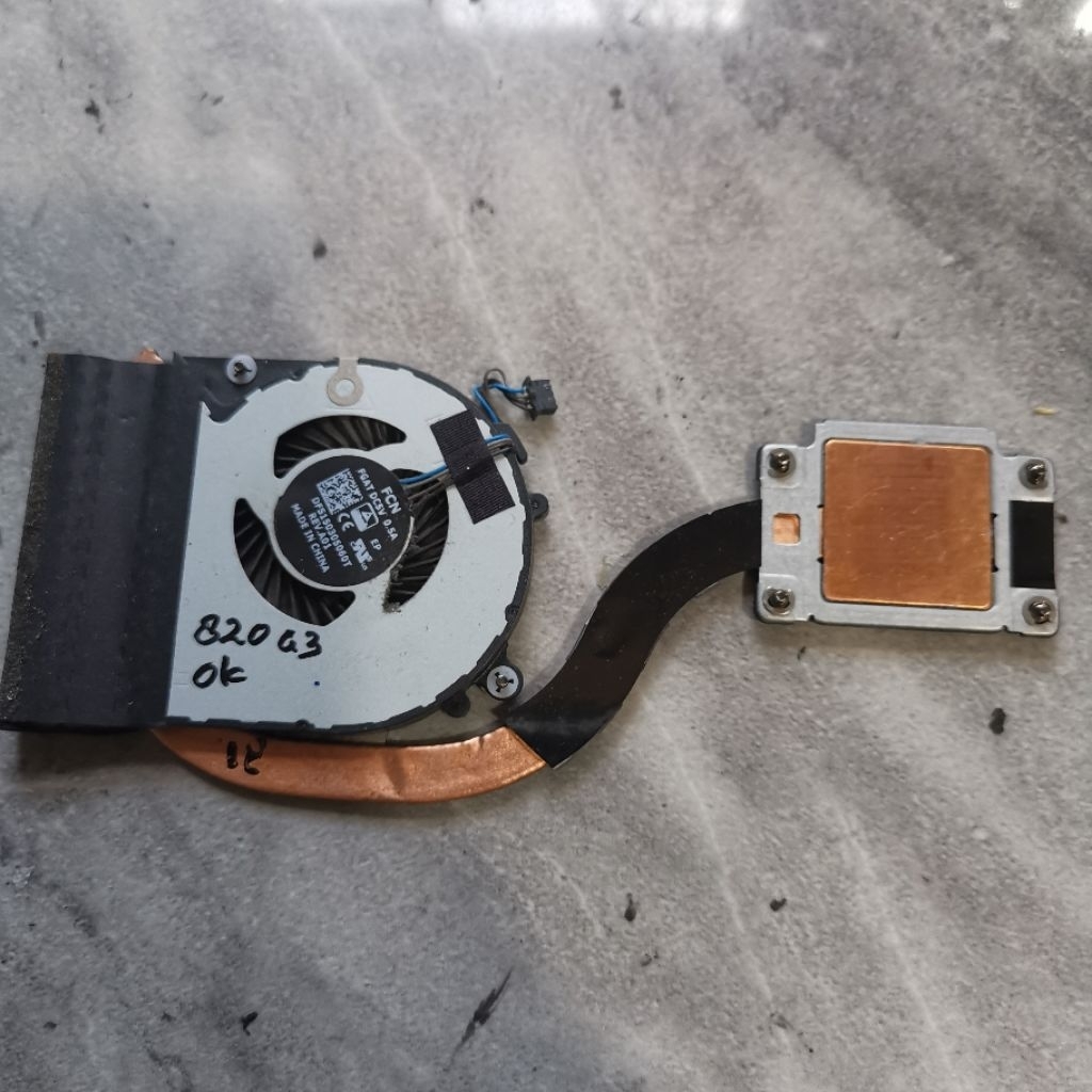 Hp elitebook 820 g3 fan Heatsink
