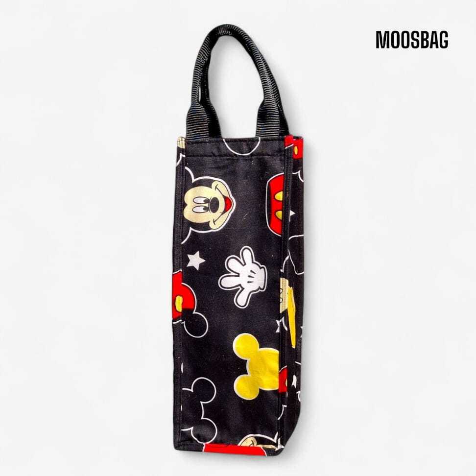 Tas Mickey Botol 2 Liter Size 12 x 12 x 32 cm Tas Karakter Lucu