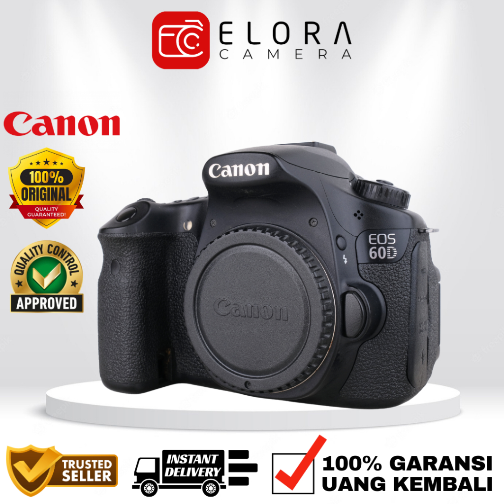 Canon EOS 60D Kit 18-55mm / Kamera DSLR Canon EOS 60 D Body Only / Canon 60D 60 D Kit BO