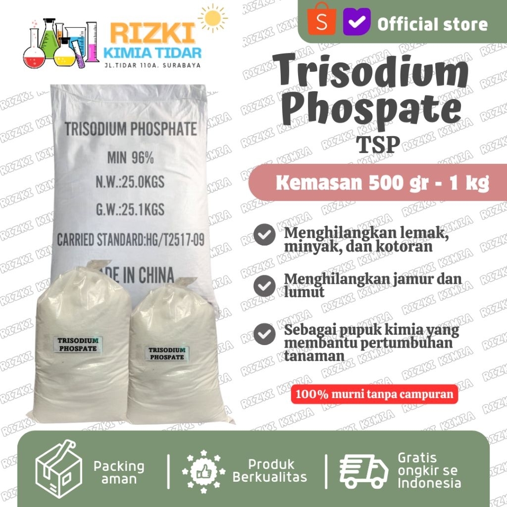 Trisodium Phospate TSP Murni Pupuk Tanaman