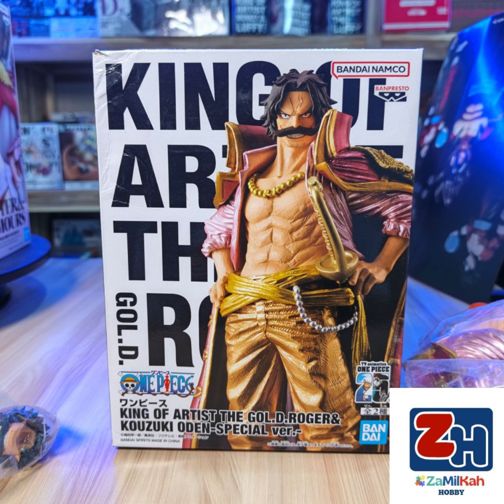 [Original] Action figure one piece Gol D Roger King Of Artist KOA special ver. A