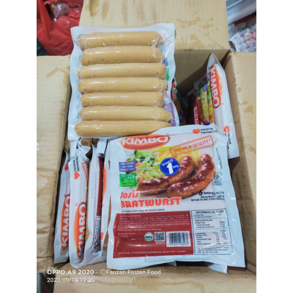 Kimbo Sosis Original Jumbo isi 6