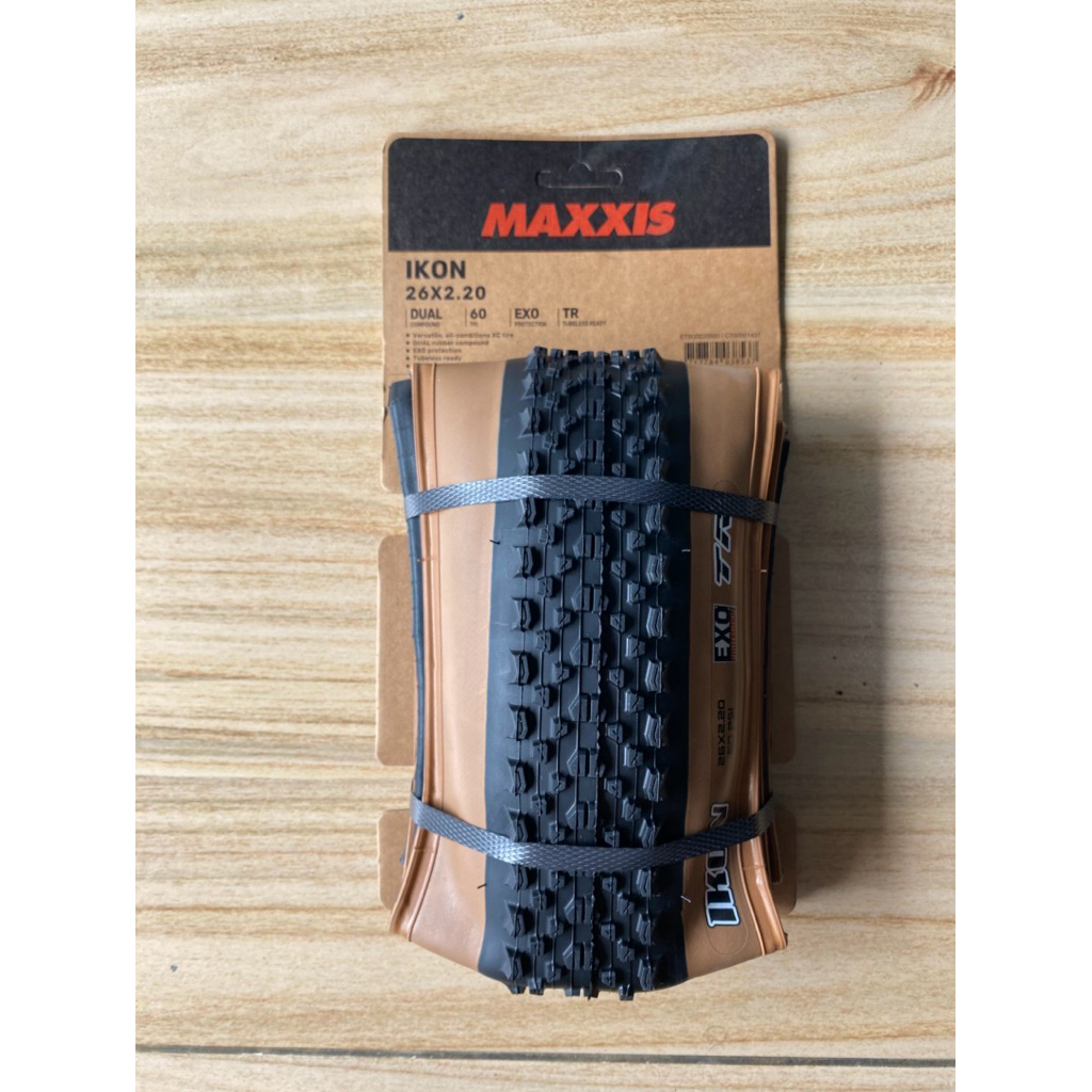 Ban Maxxis Ikon 26 x 2.20 EXO TR Skin Wall Kevlar New