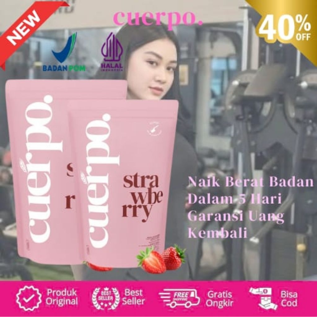 Promo Tanpa Batas Susu Strawberry Tinggi Kalori Dan Protein Halal Bpom